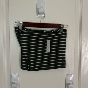 Three striped perfect basic SWS essentials tube tops size small new with tags